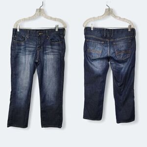 Lucky Brand Jeans Womens Size 6/28 Sweet Jean Crop Flap Mid Rise Denim